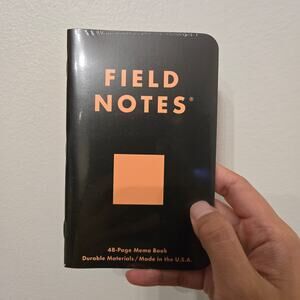 New Sealed Field Notes Bon Iver 2 Pack Limited Edition Sable fABLE Grid Books